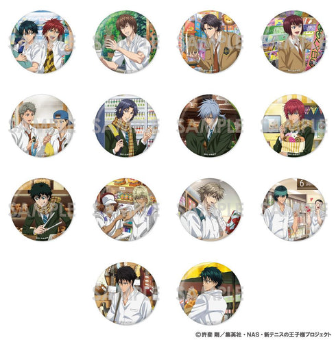 『新テニスの王子様』トレーディングBIG缶バッジ-in SHOPPING-【BOX】