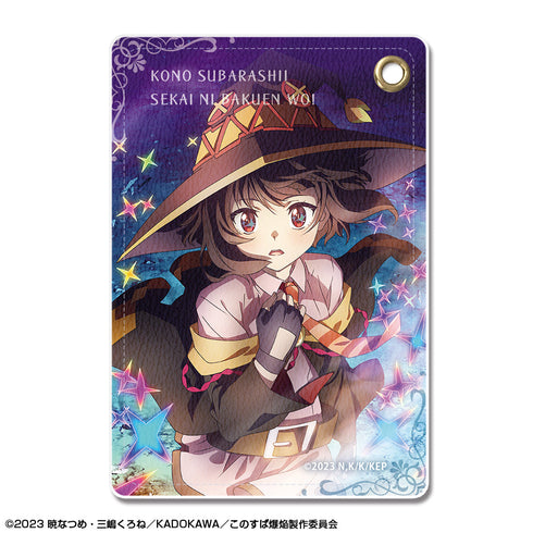 『讓這個美好的世界燃起爆焰吧!』皮革卡套 設計01(惠敏/A)【202601再販】