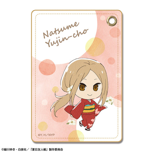 『夏目友人帳』レザーパスケース Ver.3 デザイン04(夏目レイコ)【202602再販】