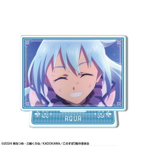 『この素晴らしい世界に祝福を!12』この素晴らしい世界に祝福を!3 ミニアクリルスタンド デザイン02(アクア/A)【202601再販】