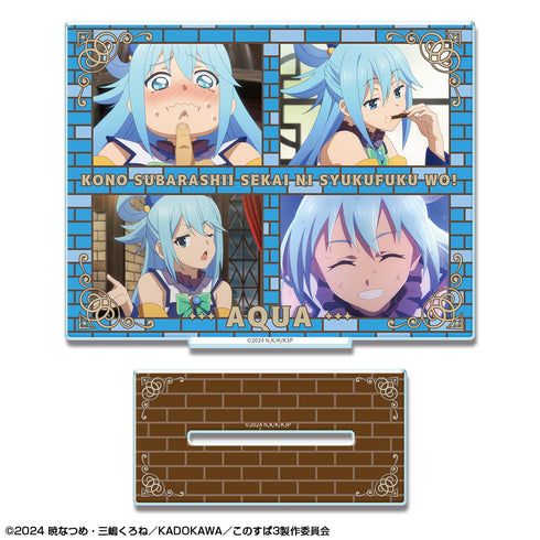 『この素晴らしい世界に祝福を!3』アクリルスタンド デザイン01(アクア)【202601再販】