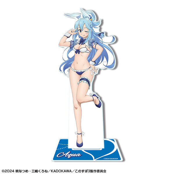 『この素晴らしい世界に祝福を!7』この素晴らしい世界に祝福を!3 アクリルスタンド デザイン01(アクア/バニー風水着ver.)【描き下ろし】【202601再販】