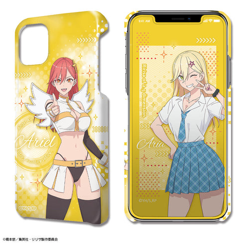 『2.5次元の誘惑』デザジャケット iPhone 12/12 Pro ケース&保護シート デザイン04(喜咲アリア/アリエル 天使空挺隊)