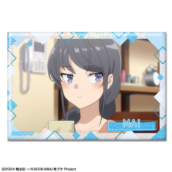 『青春ブタ野郎はサンタクロースの夢を見ない』ホログラム缶バッジ デザイン03(桜島麻衣/C)【202601再販】