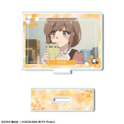 『青春ブタ野郎はサンタクロースの夢を見ない』ミニアクリルスタンド デザイン12(梓川花楓)【202601再販】