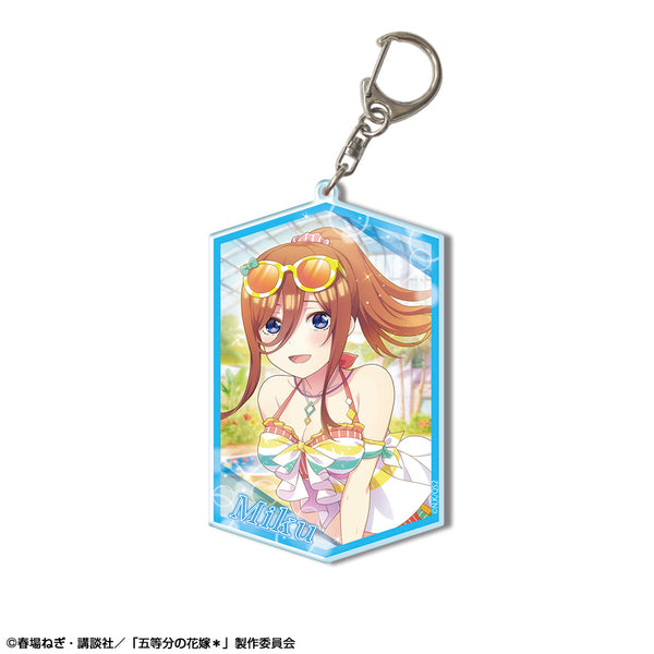 『五等分的新娘*』大型壓克力鑰匙圈 Ver.2 設計03(中野三玖)【202601再販】