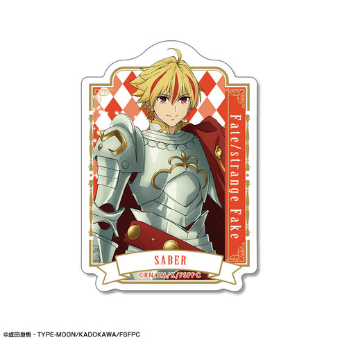 『Fate/strange Fake』ミニステッカー デザイン02(セイバー)【202601再販】