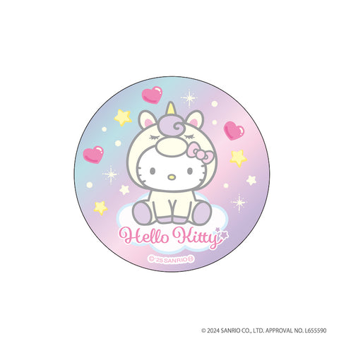 『ハローキティ』トレーディング グリッター缶バッジ BOX【202504再販】