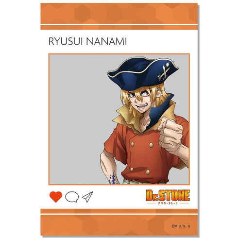 『Dr.STONE』SNS風クリアカード 七海龍水