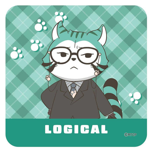 『あらいぐまカルカル団』ハンドタオル(ロジカル)