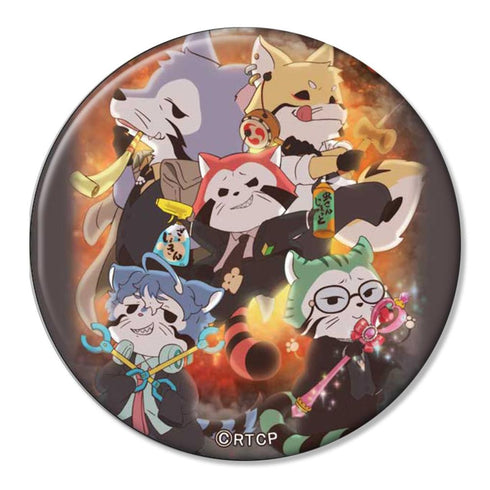 『あらいぐまカルカル団』トレーディング缶バッジ(BOX)