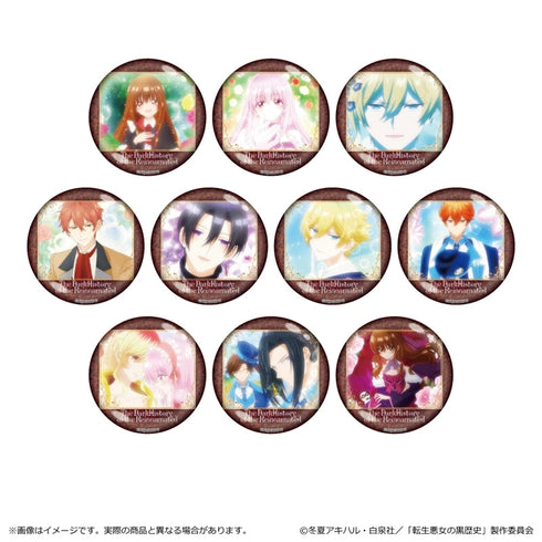 『転生悪女の黒歴史』ホログラム缶バッジ【BOX】