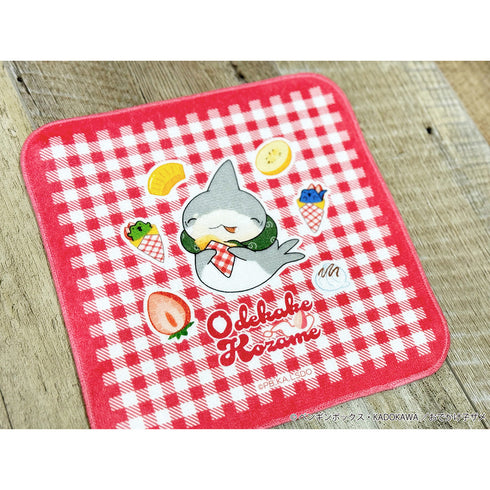 『おでかけ子ザメ』描き下ろしハンドタオル(クレープ)