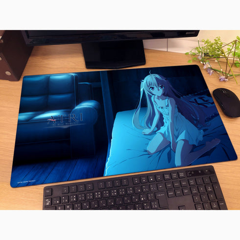 『ATRI -My Dear Moments-』描き下ろしラバーマット(アトリ/夜)