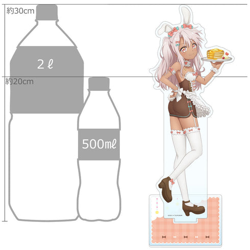 『Fate/kaleid liner プリズマ☆イリヤ Licht 名前の無い少女』描き下ろし特大アクリルスタンド(クロエ/バニーメイド)