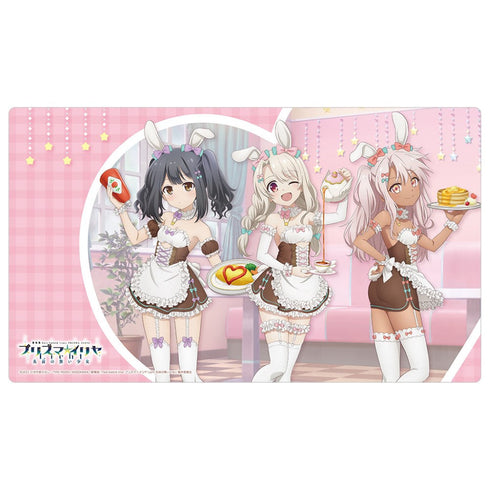 『Fate/kaleid liner プリズマ☆イリヤ Licht 名前の無い少女』描き下ろしラバーマット(イリヤ&美遊&クロエ/バニーメイド)