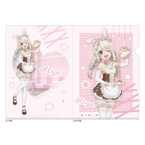 『Fate/kaleid liner プリズマ☆イリヤ Licht 名前の無い少女』描き下ろしクリアファイル(イリヤ/バニーメイド)