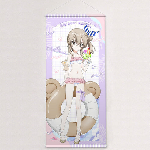 『ガールズ&パンツァー 最終章』描き下ろし特大タペストリー(島田愛里寿/リゾート水着)