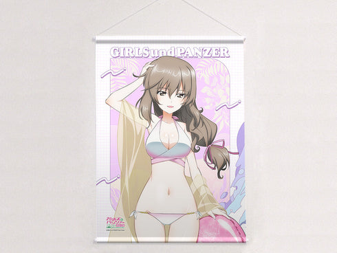 『ガールズ&パンツァー 最終章』描き下ろしB2タペストリー(島田千代/リゾート水着)