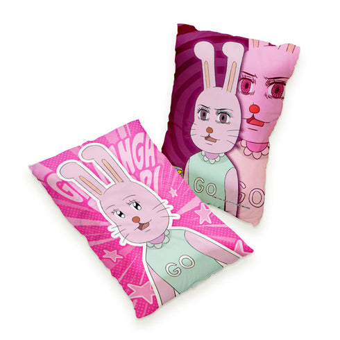 『ギャグマンガ日和GO』まくらカバー うさみちゃん