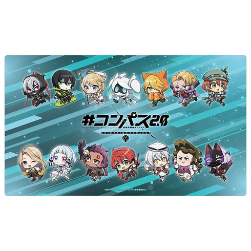 『#コンパス2.0 戦闘摂理解析システム』ラバーマット Ver.B