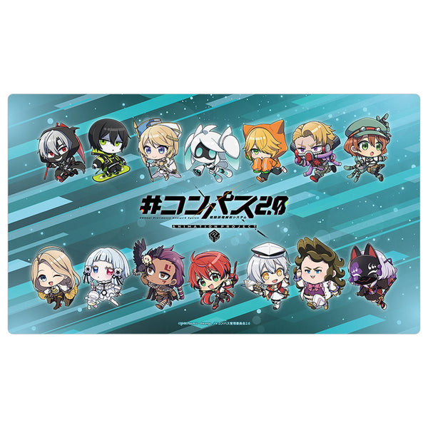 『#コンパス2.0 戦闘摂理解析システム』ラバーマット Ver.B