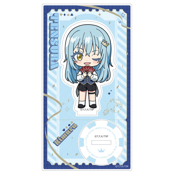 『転生したらスライムだった件』ミニキャラアクリルスタンド(リムル/カジノ)