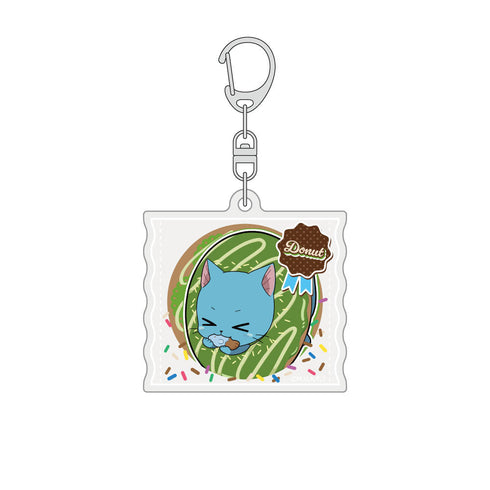 『FAIRY TAIL 100年クエスト』アクリルキーホルダー (ハッピー/ドーナツ)