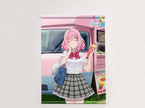 『わたしが恋人になれるわけないじゃん、ムリムリ!(※ムリじゃなかった!?)』描き下ろしB2タペストリー(甘織れな子/制服)Wスエード【202601再販】