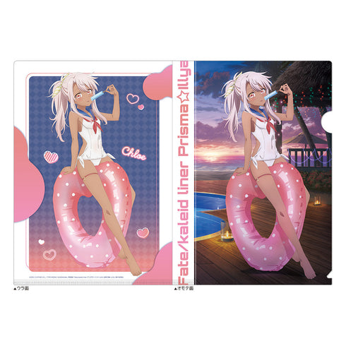 『Fate/kaleid liner プリズマ☆イリヤ Licht 名前の無い少女』描き下ろしクリアファイル (クロエ/セーラー水着)