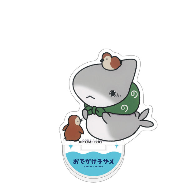 『おでかけ子ザメ』ミニアクリルスタンド (子ガモ)