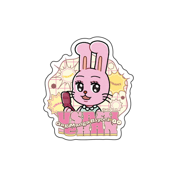 『ギャグマンガ日和GO』アクリルバッジ (うさみちゃん/Vol.2)