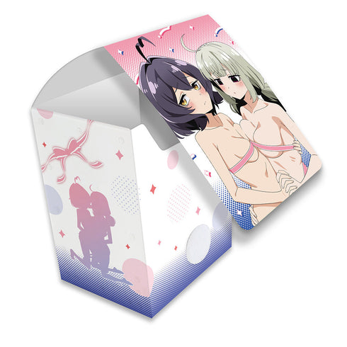 『魔法少女にあこがれて』デッキケース(柊うてな&阿良河キウィ/あこがれリボンコーデ)