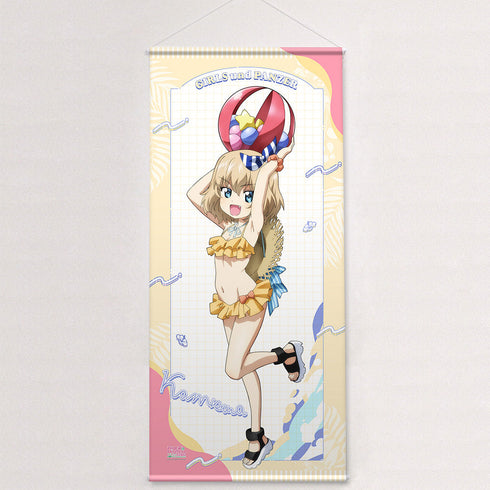 『ガールズ&パンツァー 最終章』描き下ろし特大タペストリー(カチューシャ/リゾート水着)