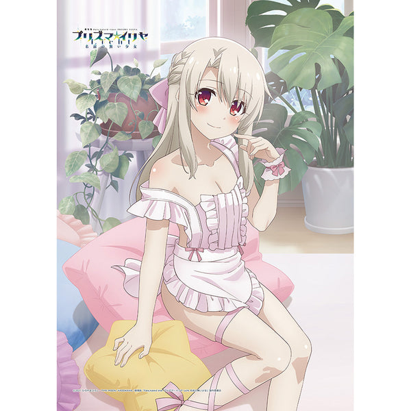 『Fate/kaleid liner プリズマ☆イリヤ Licht 名前の無い少女』描き下ろし B2タペストリー(イリヤ/エプロン)Wスエード