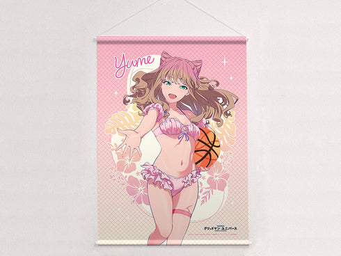 『グリッドマンユニバース』描き下ろしB2タペストリー(南夢芽/水着)Wスエード