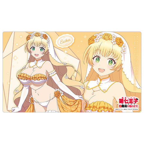 『転生したら第七王子だったので、気ままに魔術を極めます』描き下ろし ラバーマット(イーシャ/ウエディング水着)