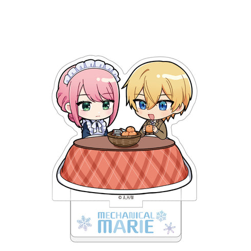 『機械じかけのマリー』ミニキャラアクリルスタンド(マリー&アーサー/こたつ)