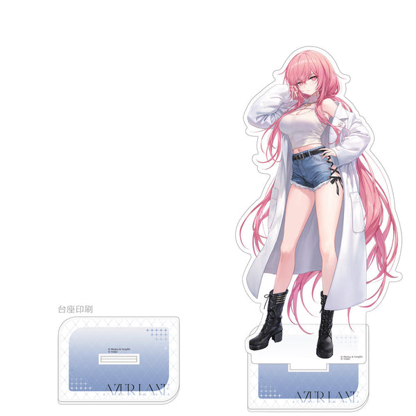 『アズールレーン』描き下ろし 特大アクリルスタンド(パーシュース/冬デート)