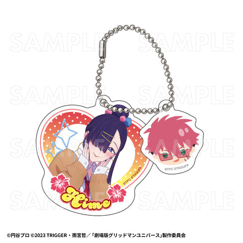 『グリッドマンユニバース』HEISEIアオハルStyle 2連アクリルキーホルダー ひめ