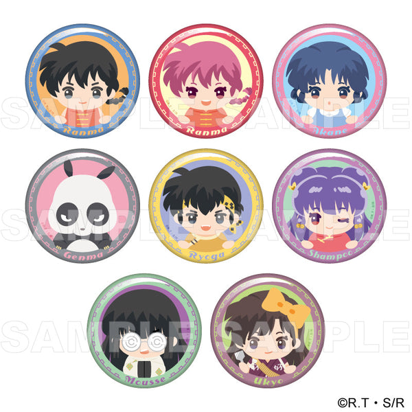 『らんま1/2』ちょこっテ! トレーディング缶バッジ【BOX】