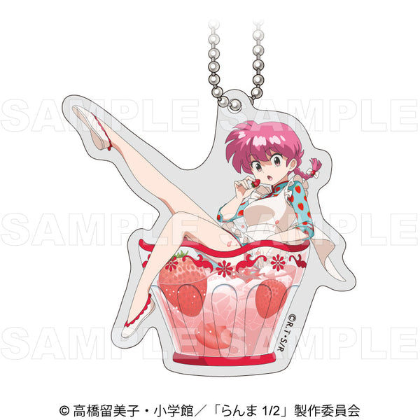 『らんま1/2』ちゃぽんっ! フルーツフレーバー アクリルキーホルダー らんま