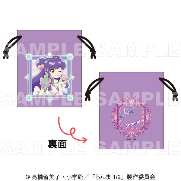 『らんま1/2』ちゃぽんっ! フルーツフレーバー ミニ巾着ポーチ シャンプー