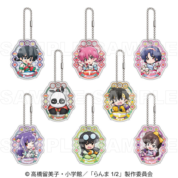『らんま1/2』ちゃぽんっ! フルーツフレーバー トレーディングちびキャラアクリルキーホルダー【BOX】