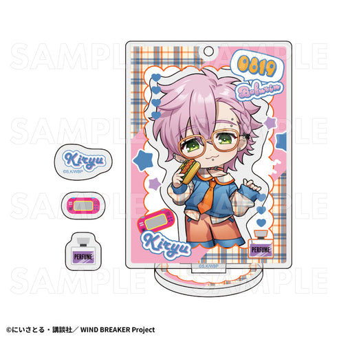 『WIND BREAKER』チェックセーラー アクリルスタンド 桐生三輝
