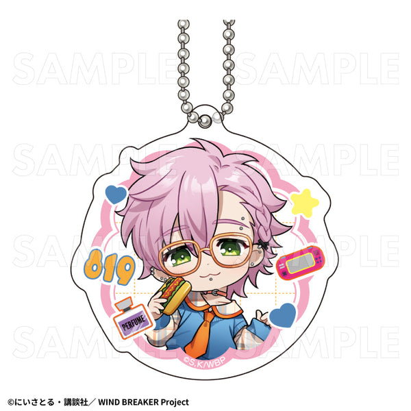 『WIND BREAKER』チェックセーラー アクリルキーホルダー 桐生三輝【202512再販】