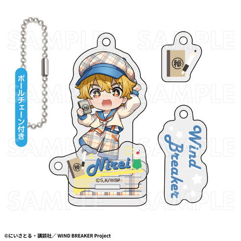 『WIND BREAKER』チェックセーラー アクリルスタンドキーホルダー 楡井秋彦
