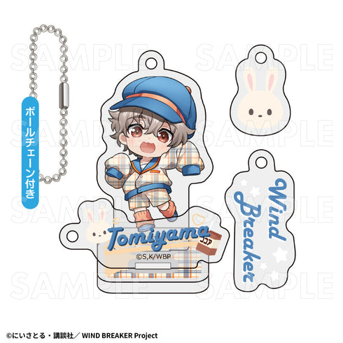 『WIND BREAKER』チェックセーラー アクリルスタンドキーホルダー 兎耳山丁子【202512再販】