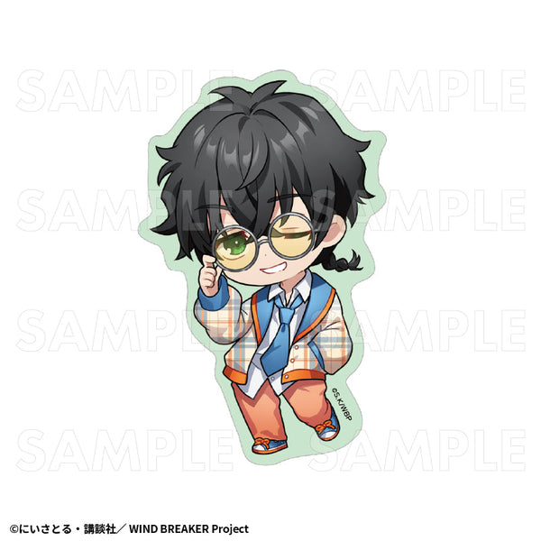 『WIND BREAKER』チェックセーラー ステッカー 十亀条