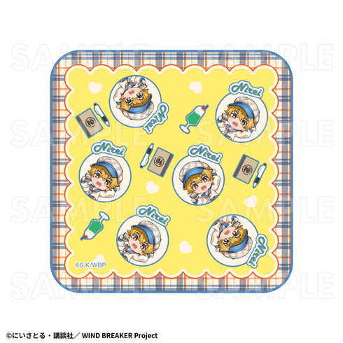 『WIND BREAKER』チェックセーラー ハンドタオル 楡井秋彦